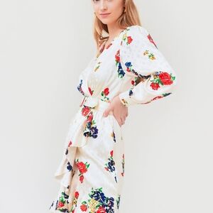 Tory Burch Floral Print Dress  Sz S